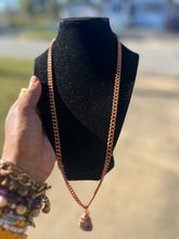 Load image into Gallery viewer, Copper Diamond Cut Necklace (6.8mm)
