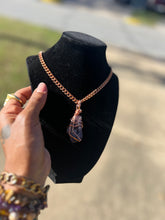 Load image into Gallery viewer, Amethyst Crystal Wrapped Charm
