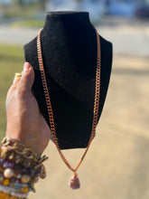 Load image into Gallery viewer, Copper Diamond Cut Necklace (6.8mm)
