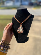 Load image into Gallery viewer, Pyrite Copper Wrapped Charm

